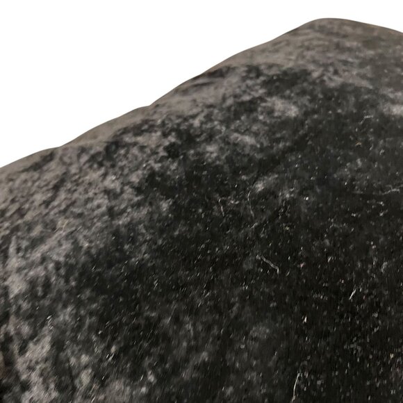 Ashford Court Tiger Tapestry Throw Pillow Velour Sides Back Jungle 19x19 - Picture 6 of 8